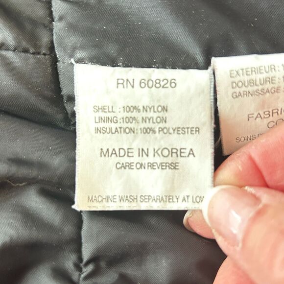 HAVOC Ski Jacket Colorblock Womens 14 Purple Black Teal 90's Zip Pockets - Picture 11 of 12